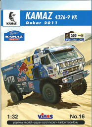 No.16 Kamaz 4326-9 VK Dakar 2011